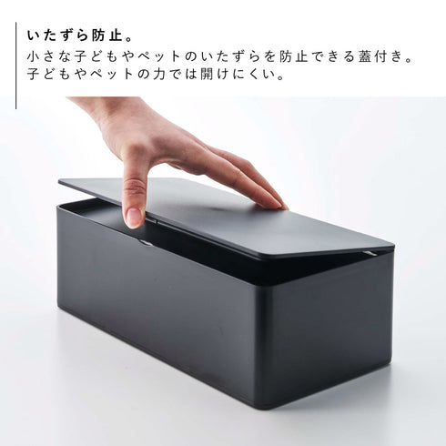 蓋付きティッシュケース タワー レギュラーサイズ.|s4